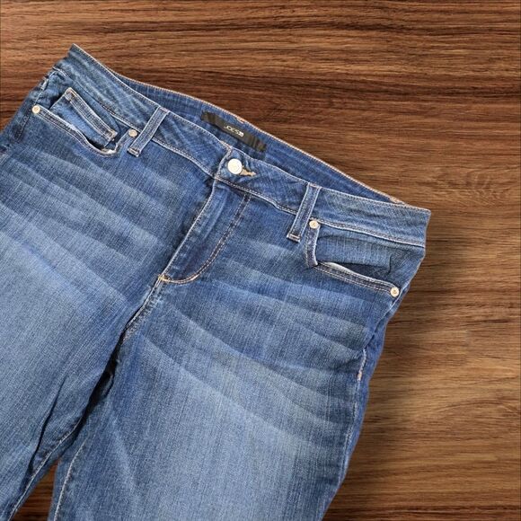 Joe's Jeans Flare Denim Stretch Long Length Plus Size Jeans - Picture 4 of 6